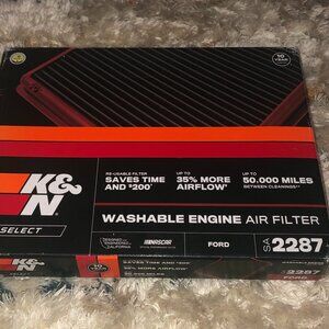 K&N Select Engine Replacement Air Filter SA-2287 High Performance Washable